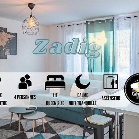 Zadig - Proche Hypercentre - 4 Pers. Apartment Troyes Exterior photo
