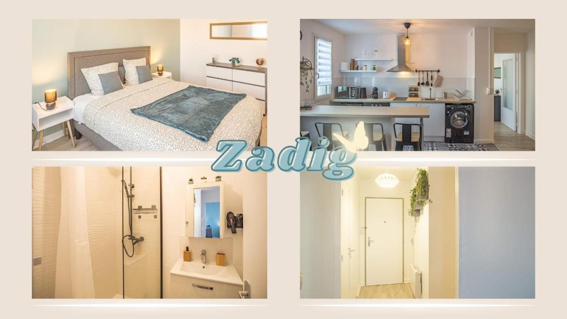 Zadig - Proche Hypercentre - 4 Pers. Apartment Troyes Exterior photo